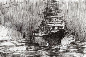 Bismarck frente a Groenlandia, 2005 de Vincent Alexander Booth